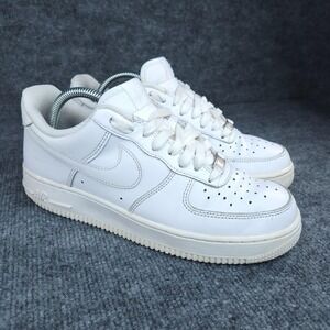 Nike Air Force 1 Shoes Womens Size 9 Low Top Leather DD8959-100 Casual Sneakers
